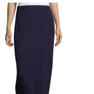 Eileen Fisher Silk/Cotton  Midi Skirt